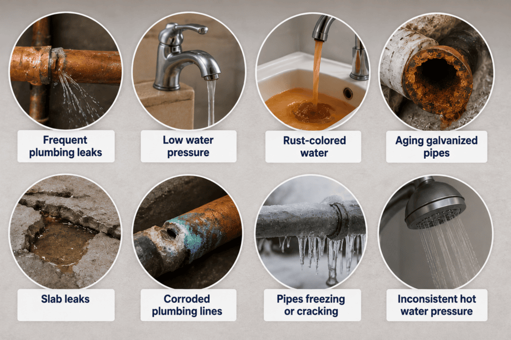 Whole House Repiping in Utah County Pipe Issues